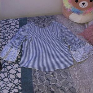 striped blouse